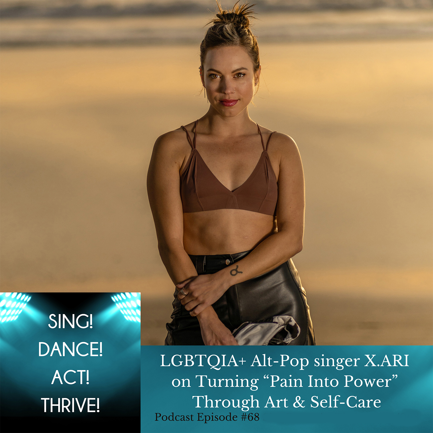 LGBTQIA+ Alt-Pop singer X.ARI on Turning “Pain Into Power” on Multi-Passionate Artists podcast with Diane Foy